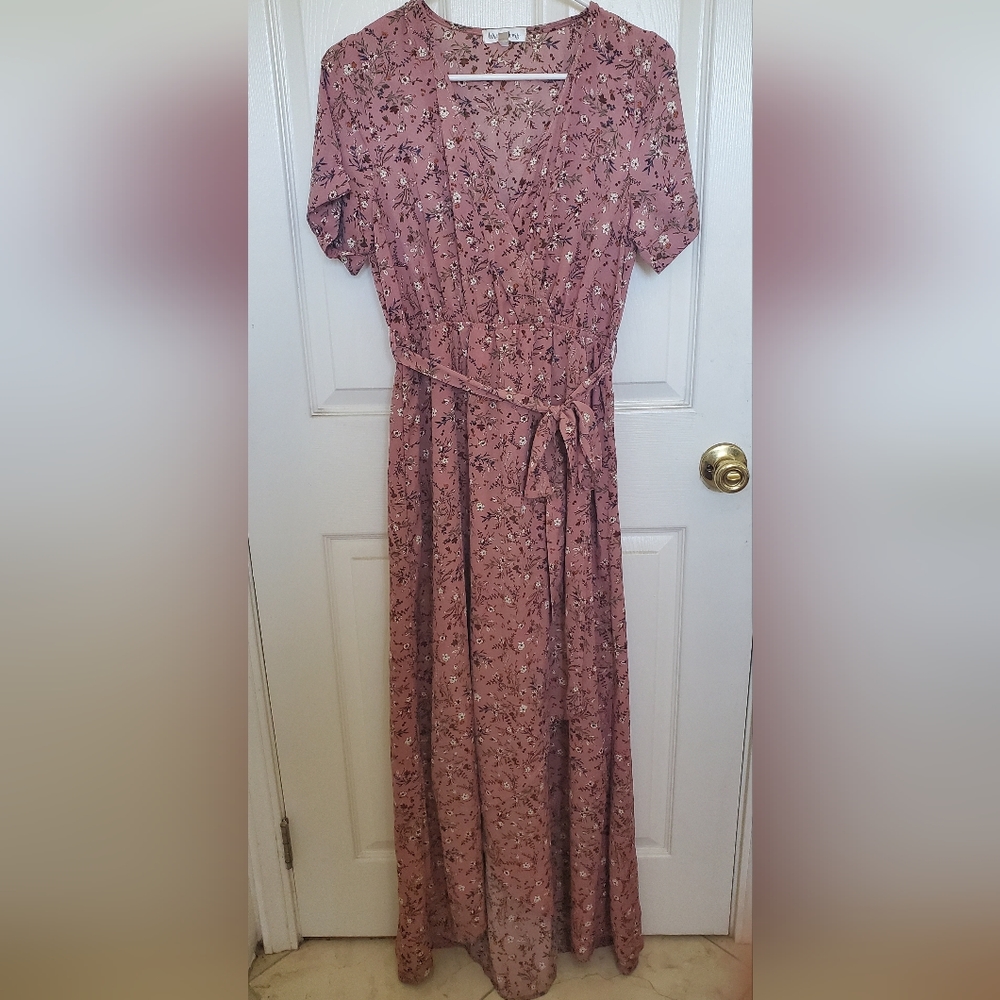 Wren & Ivory Floral Dress - Size S